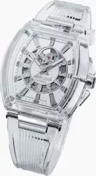 『ロベルト・カヴァリ BY フランク・ミュラー』から、涼しげなスケルトンケースを採用したモデルが日本限定で登場!! | 株式会社ミスズのプレスリリース